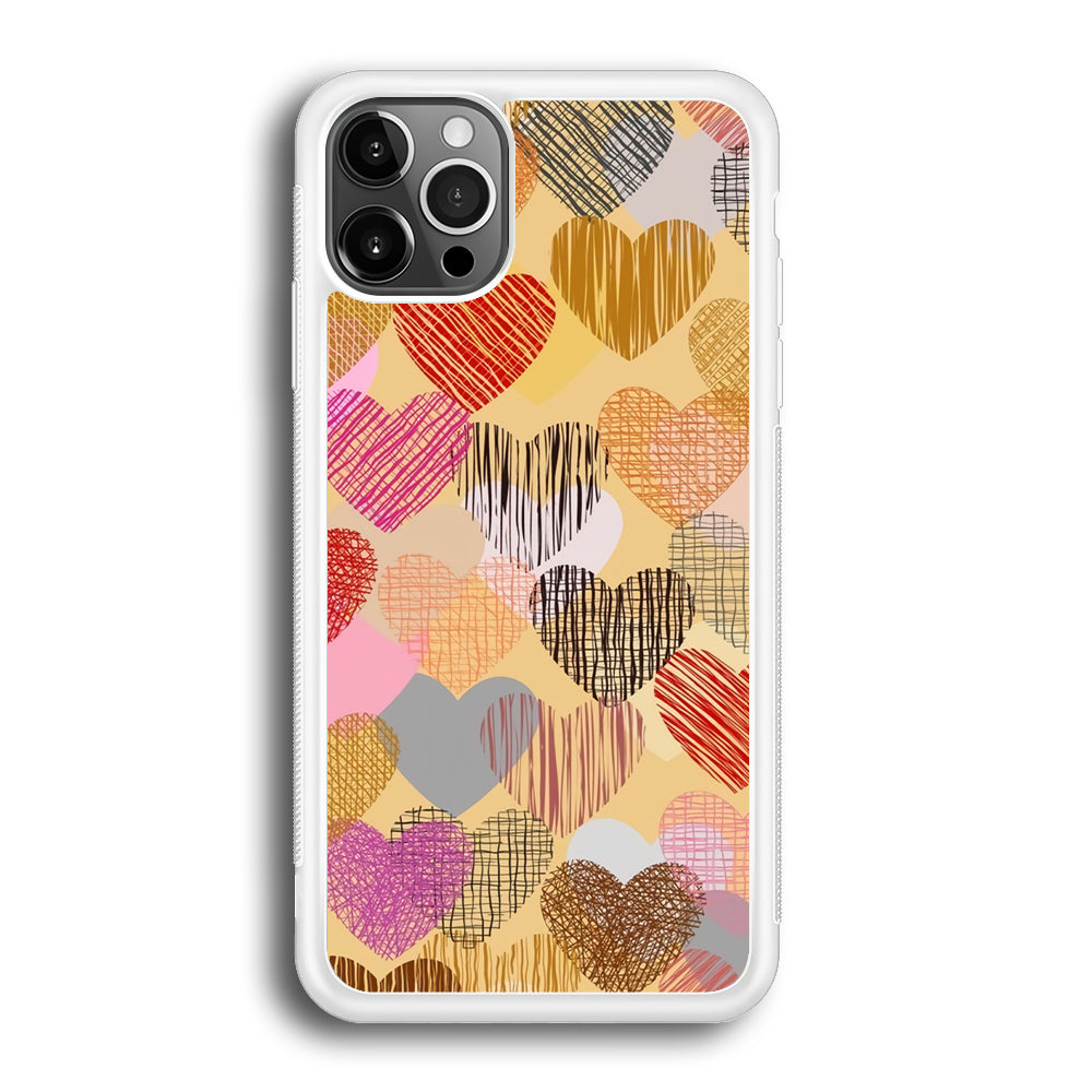 Love Aesthetic Soft Colour iPhone 12 Pro Case