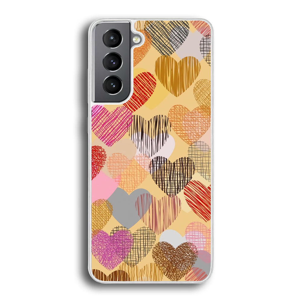 Love Aesthetic Soft Colour Samsung Galaxy S21 Plus Case