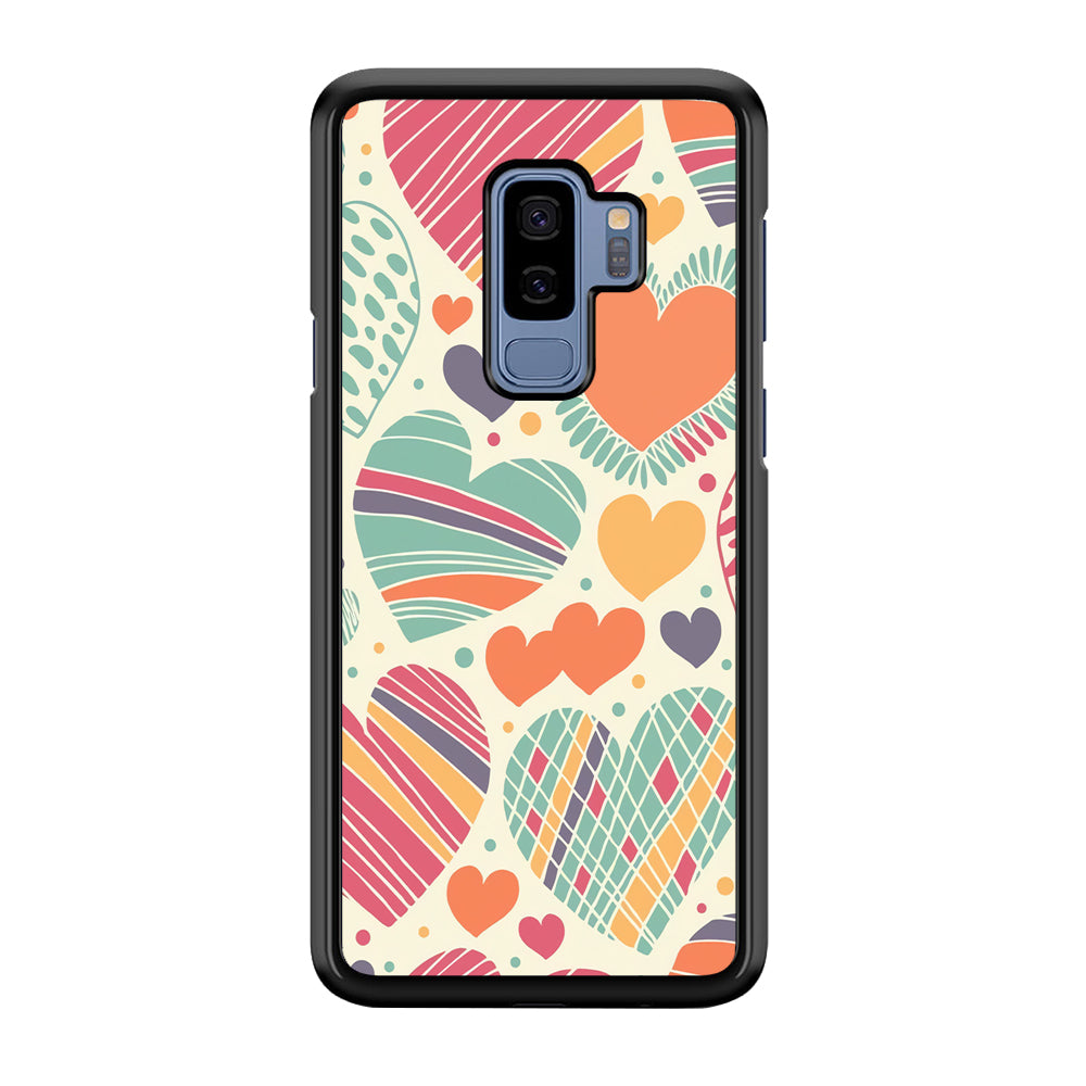 Love Cute White Samsung Galaxy S9 Plus Case