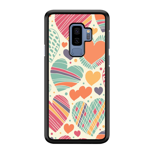 Love Cute White Samsung Galaxy S9 Plus Case