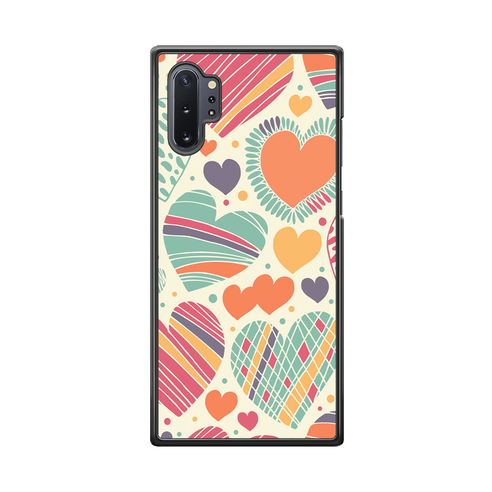 Love Cute White Samsung Galaxy Note 10 Plus Case