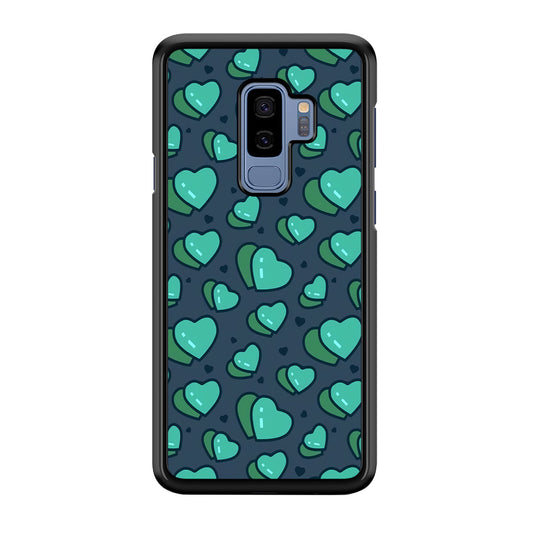 Love Green Doodle Samsung Galaxy S9 Plus Case