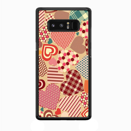Love Luxe Pattern Samsung Galaxy Note 8 Case