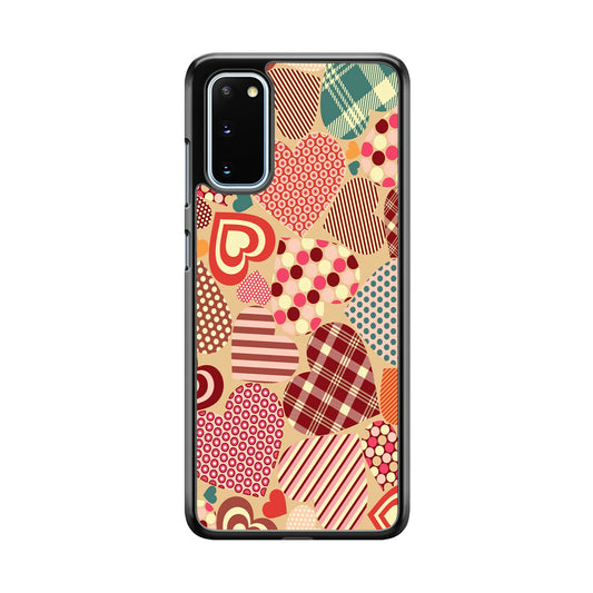 Love Luxe Pattern Samsung Galaxy S20 Case