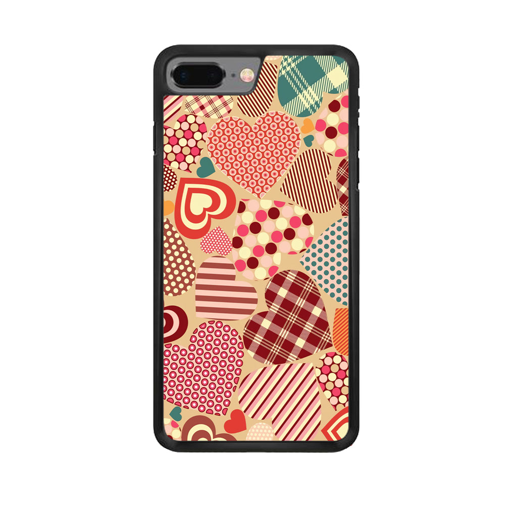 Love Luxe Pattern iPhone 8 Plus Case