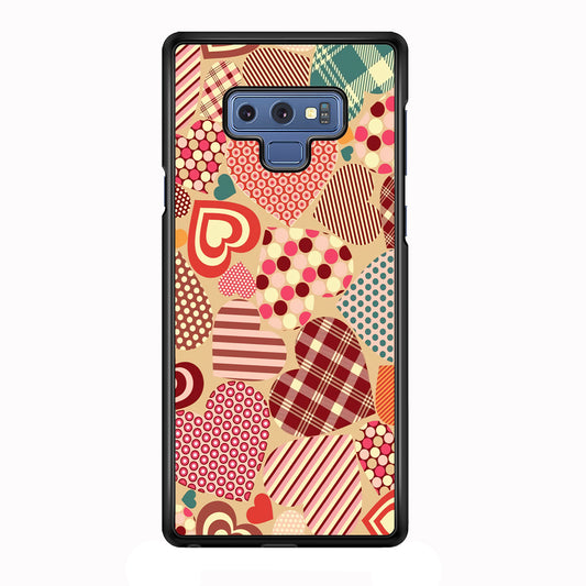 Love Luxe Pattern Samsung Galaxy Note 9 Case