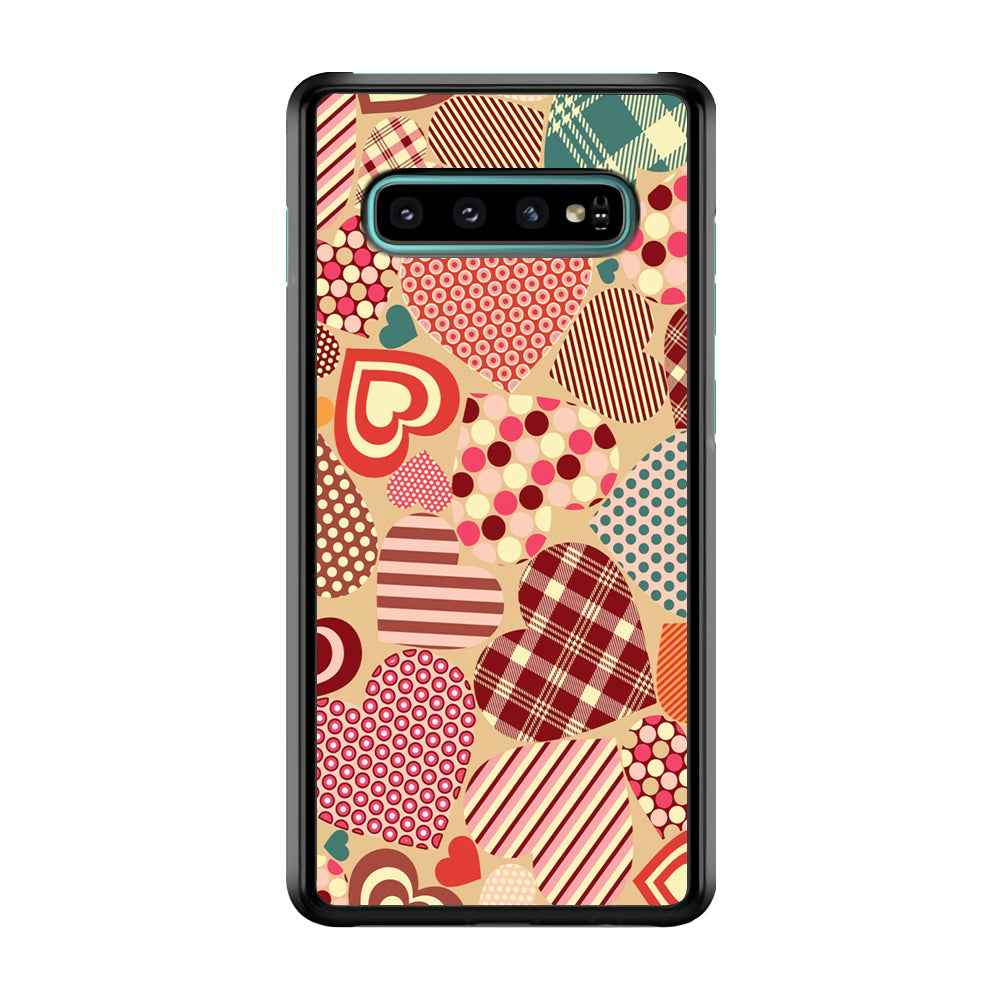 Love Luxe Pattern Samsung Galaxy S10 Plus Case