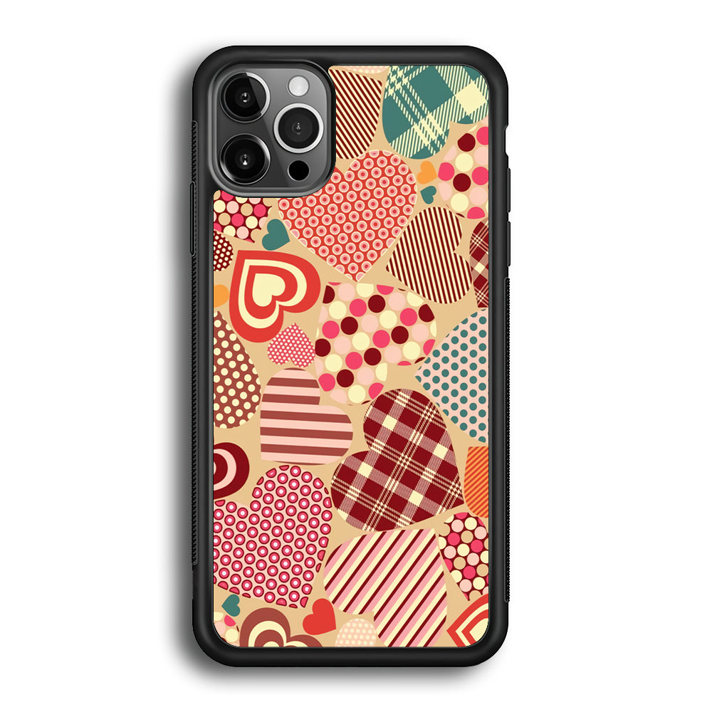 Love Luxe Pattern iPhone 12 Pro Max Case