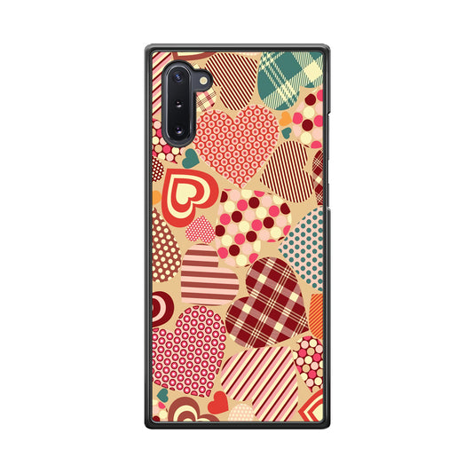 Love Luxe Pattern Samsung Galaxy Note 10 Case