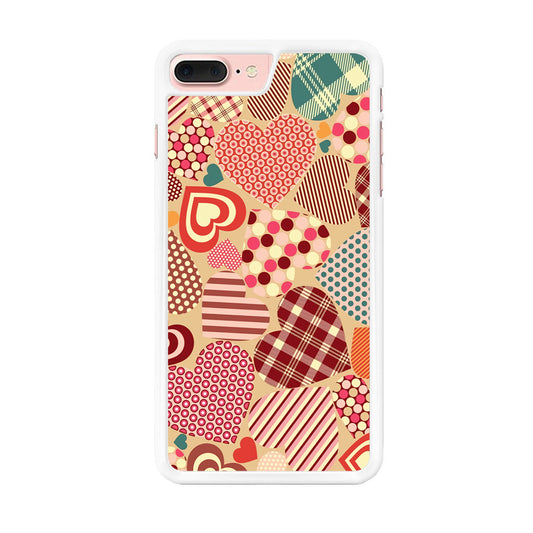 Love Luxe Pattern iPhone 8 Plus Case