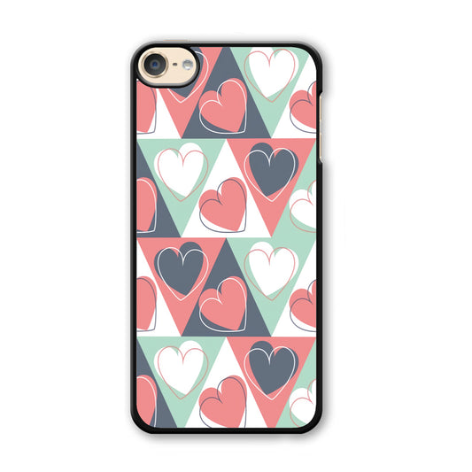 Love Triangle Doodle iPod Touch 6 Case - Ezzystore