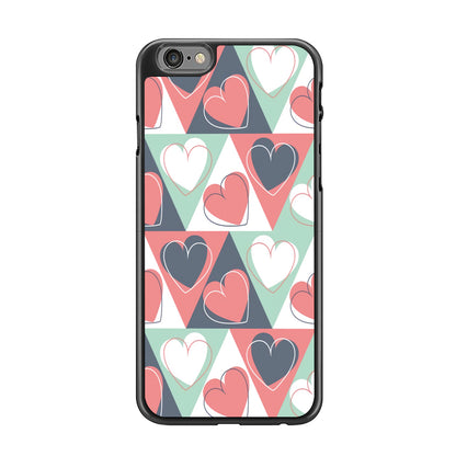 Love Triangle Doodle iPhone 6 | 6s Case