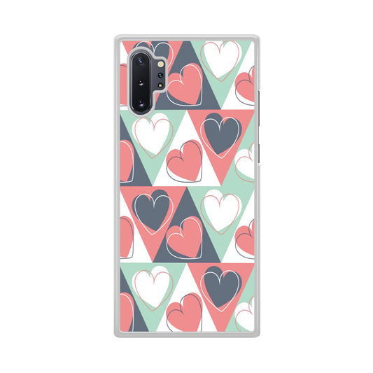 Love Triangle Doodle Samsung Galaxy Note 10 Plus Case