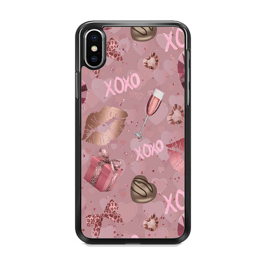 Love And Lips Cheers Wyne iPhone Xs Case
