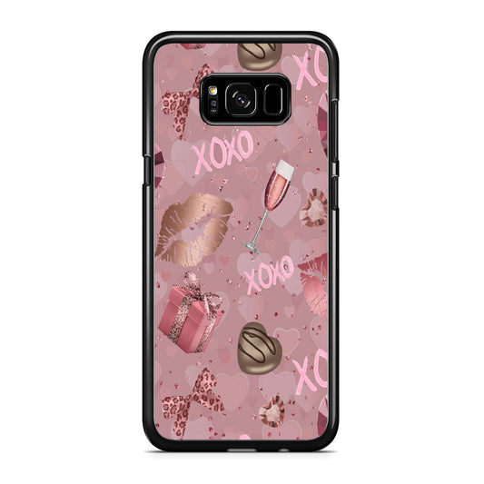 Love And Lips Cheers Wyne Samsung Galaxy S8 Case