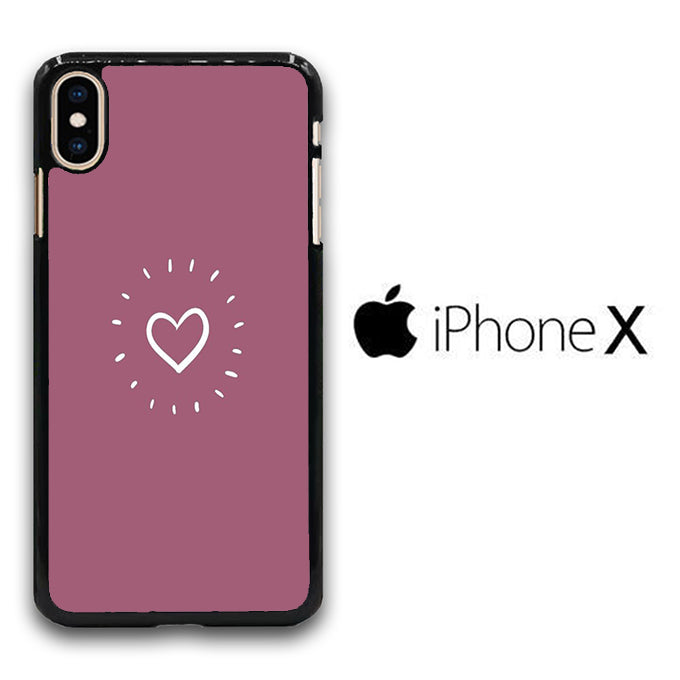 Love Simple 001 iPhone X Case