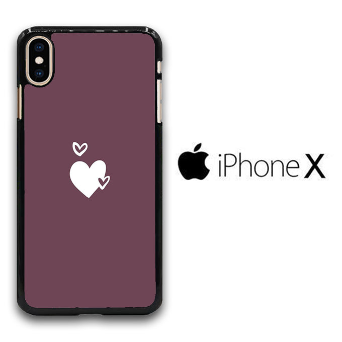 Love Simple 002 iPhone X Case