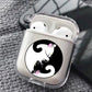 Luna Yin and Yang Protective Clear Case Cover For Apple Airpods