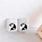 Luna Yin and Yang Protective Clear Case Cover For Apple Airpods
