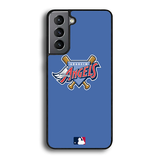 MLB  Angels Blue Sky Samsung Galaxy S21 Plus Case