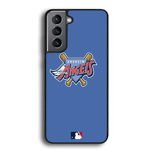 MLB  Angels Blue Sky Samsung Galaxy S21 Case