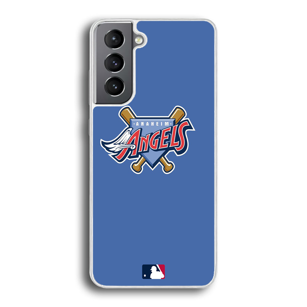 MLB  Angels Blue Sky Samsung Galaxy S21 Plus Case