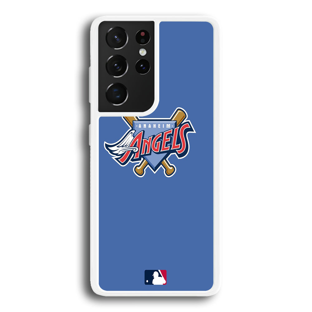 MLB  Angels Blue Sky Samsung Galaxy S21 Ultra Case