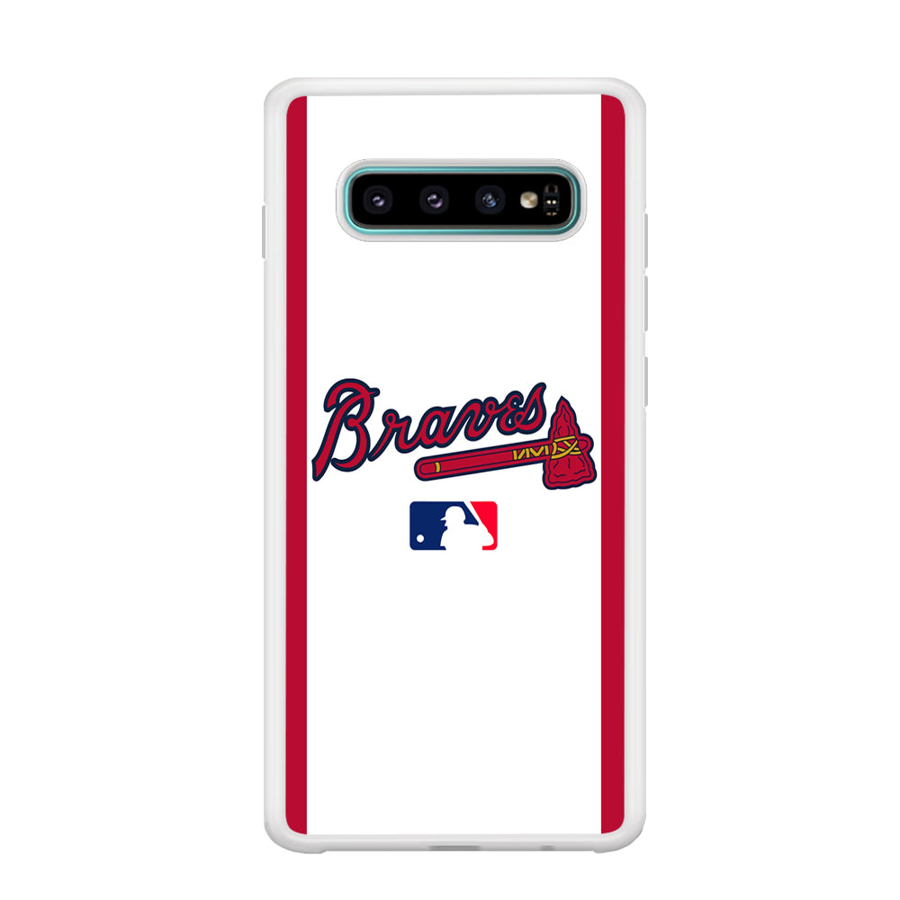 MLB Atlanta Braves Samsung Galaxy S10 Plus Case
