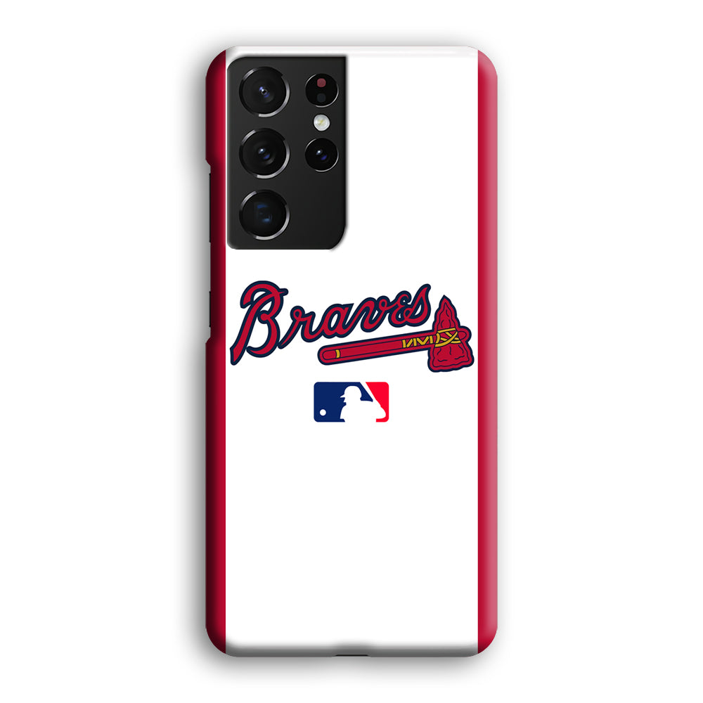 MLB Atlanta Braves Samsung Galaxy S21 Ultra Case