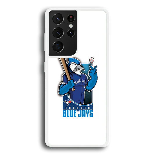 MLB Blue Jays Bird Icon Samsung Galaxy S21 Ultra Case