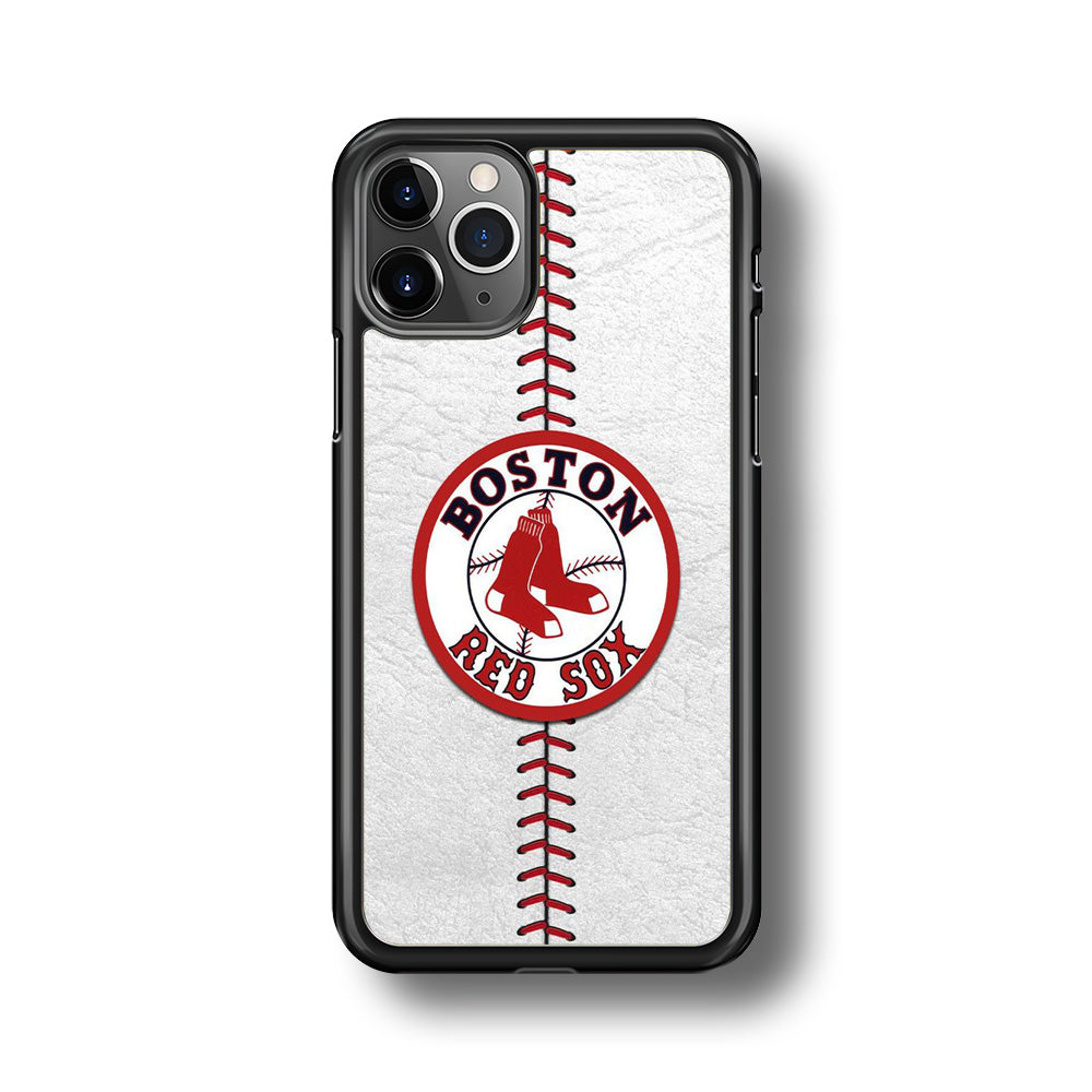 MLB Boston Red Sox Ball Skin iPhone 11 Pro Max Case