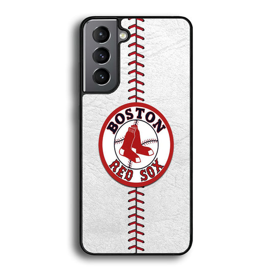 MLB Boston Red Sox Ball Skin Samsung Galaxy S21 Plus Case