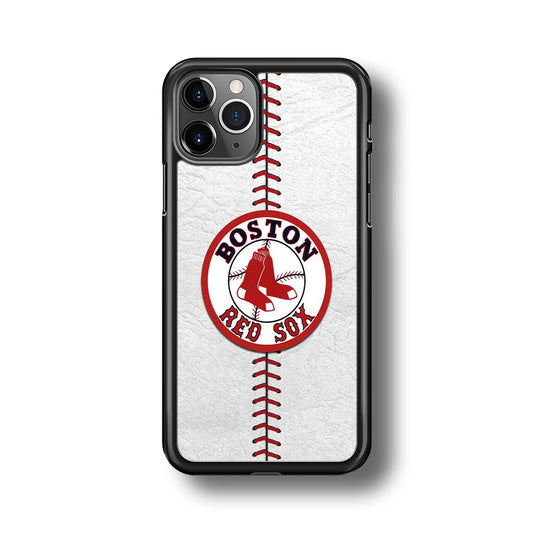MLB Boston Red Sox Ball Skin iPhone 11 Pro Case