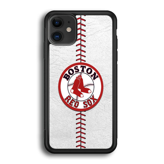 MLB Boston Red Sox Ball Skin iPhone 12 Case