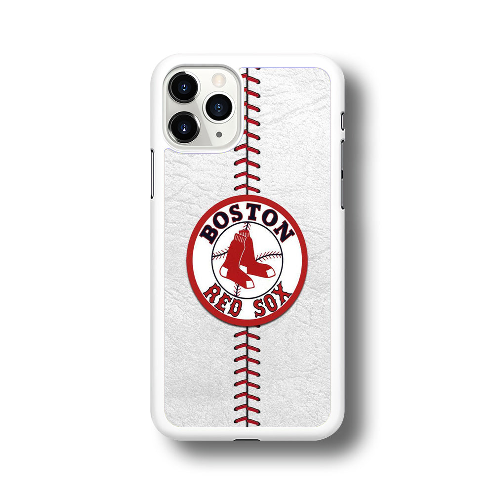 MLB Boston Red Sox Ball Skin iPhone 11 Pro Max Case