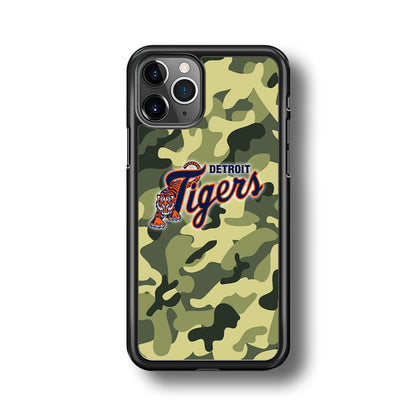 MLB Detroit Tigers Camo Green iPhone 11 Pro Max Case