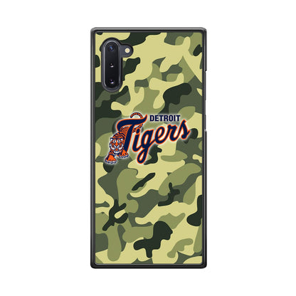 MLB Detroit Tigers Camo Green Samsung Galaxy Note 10 Case
