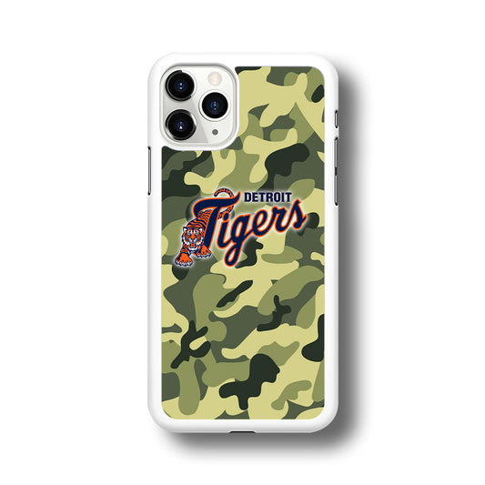 MLB Detroit Tigers Camo Green iPhone 11 Pro Max Case