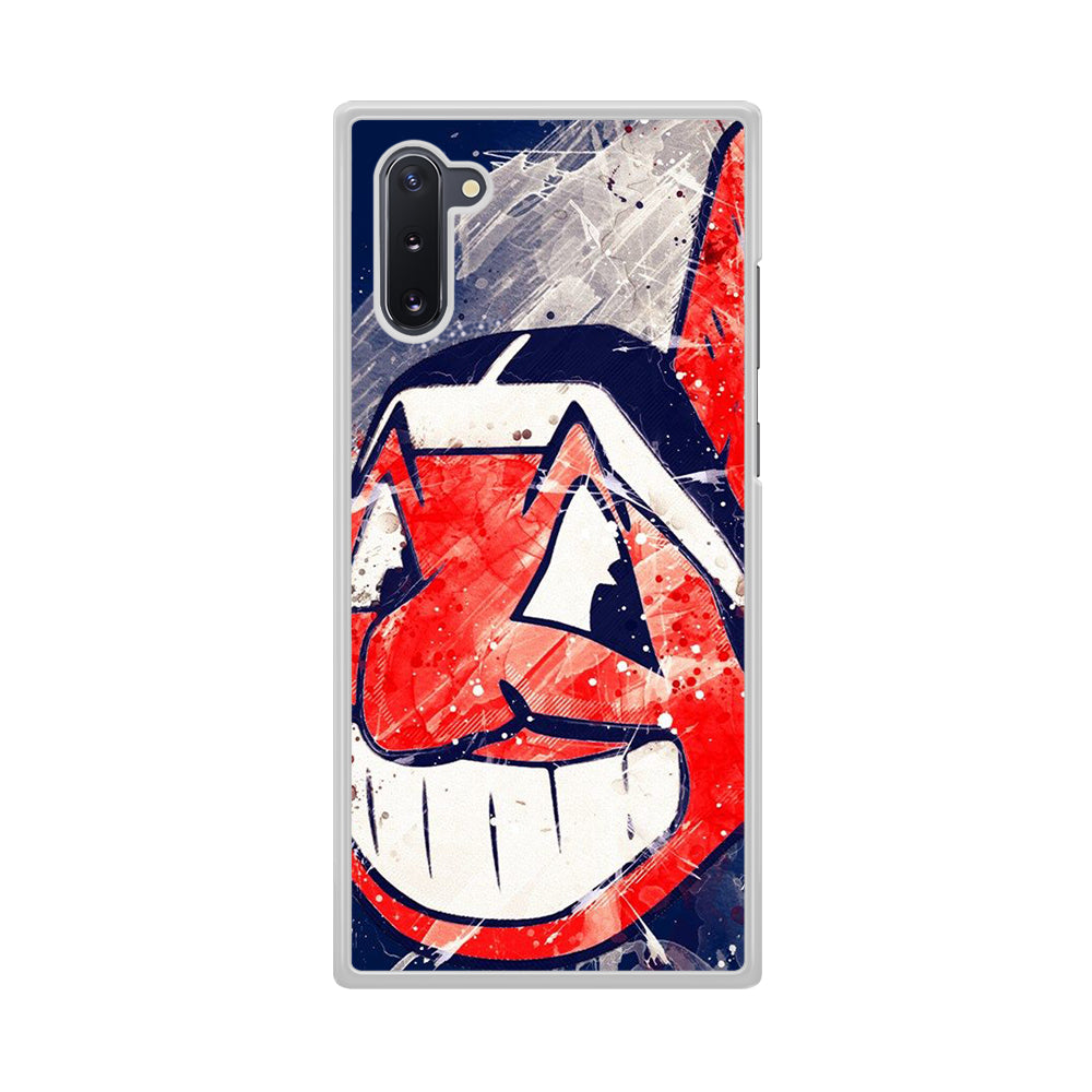 MLB Indians Paint Samsung Galaxy Note 10 Case