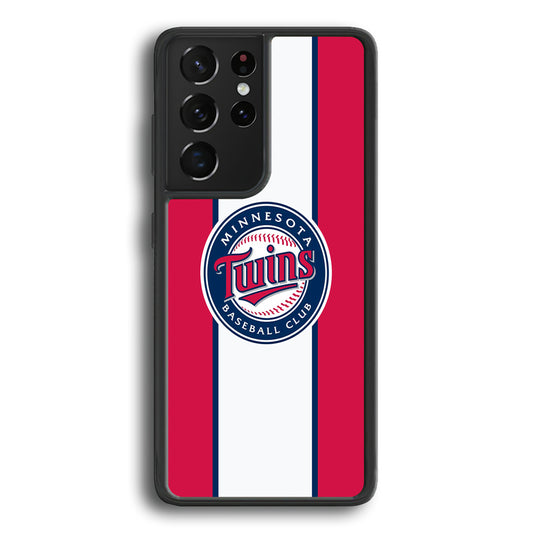 MLB Minnesota Twins Team Samsung Galaxy S21 Ultra Case - Ezzystore