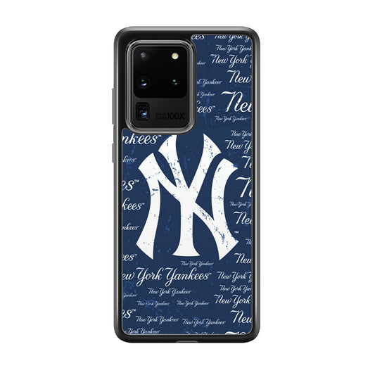 MLB New York Yankees Team Samsung Galaxy S20 Ultra Case