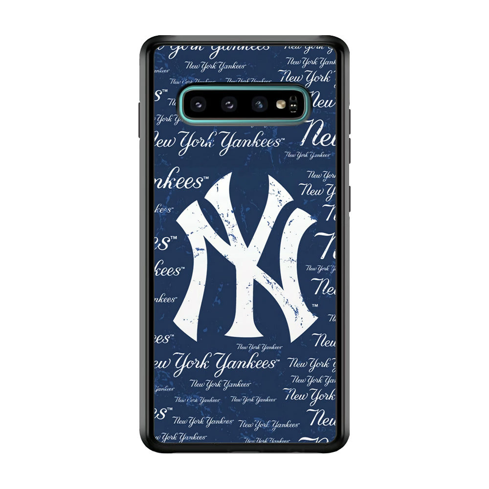 MLB New York Yankees Team Samsung Galaxy S10 Plus Case