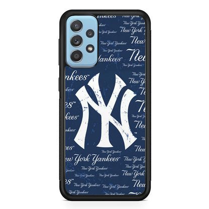 MLB New York Yankees Team Samsung Galaxy A72 Case
