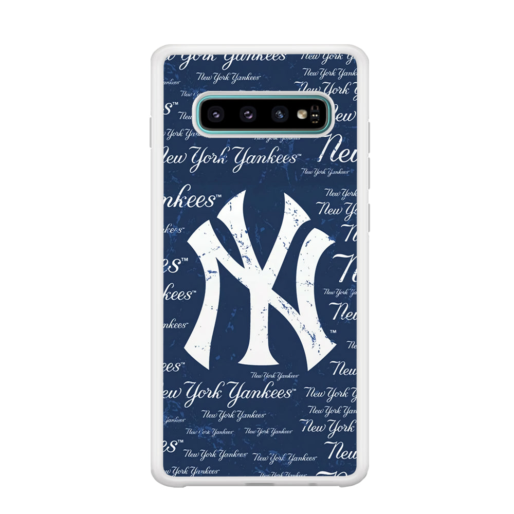 MLB New York Yankees Team Samsung Galaxy S10 Plus Case