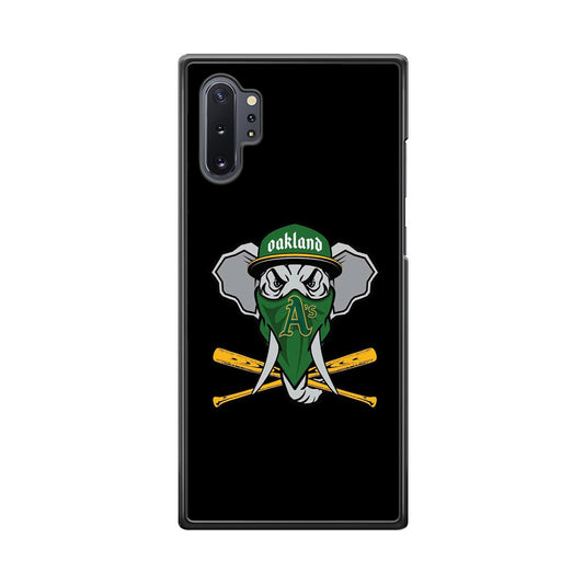 MLB  Oakland Athletics Elephant Logo Samsung Galaxy Note 10 Plus Case