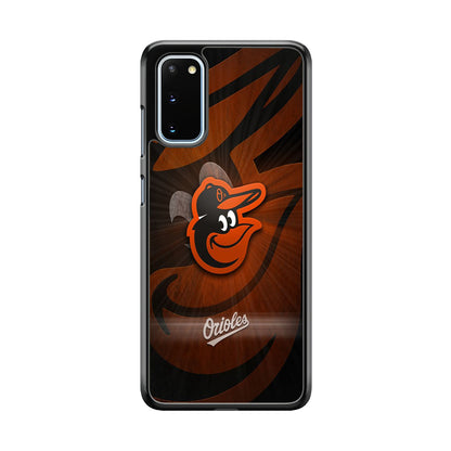 MLB Orioles Baltimore Logo Samsung Galaxy S20 Case