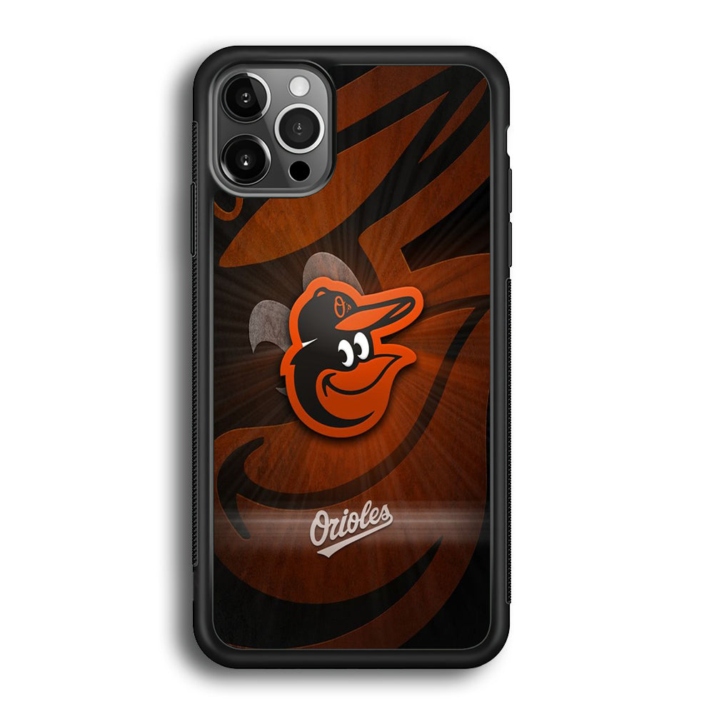 MLB Orioles Baltimore Logo iPhone 12 Pro Case