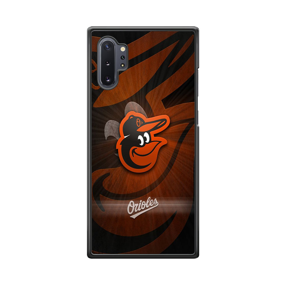 MLB Orioles Baltimore Logo Samsung Galaxy Note 10 Plus Case