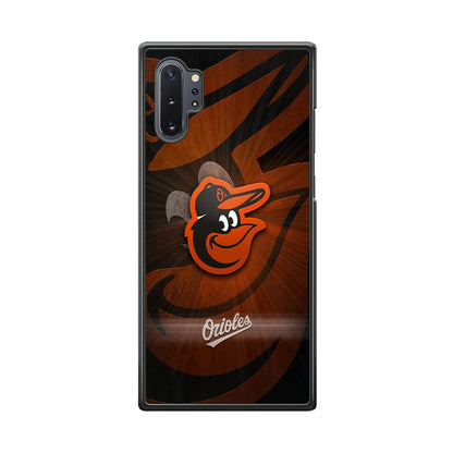 MLB Orioles Baltimore Logo Samsung Galaxy Note 10 Plus Case