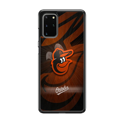 MLB Orioles Baltimore Logo Samsung Galaxy S20 Plus Case